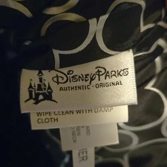 DISNEY THEME PARK AUTHENTIC EUC MICKEY TOTE BAG MICKEYS EARS ARE GLITTERY - Picture 5 of 8